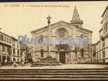 Colegiata de santa maría del campo en la coruña