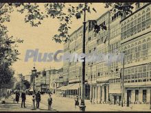 Avenida de la marina en la coruña