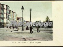 Calle cantón pequeño de la coruña