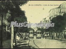 Calle de san andrés de la coruña