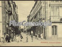 Calle de galiano, el ferrol (la coruña)