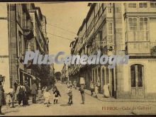 Calle de galiano, el ferrol (la coruña)