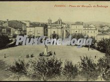 Plaza del marqués de amboage, el ferrol (la coruña)