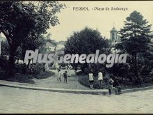 Plaza del marqués de amboage, el ferrol (la coruña)