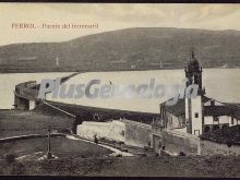 Puente del ferrocarril, el ferrol (la coruña)