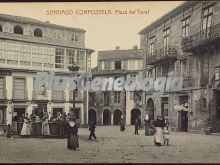 Plaza del toral de santiago de compostela