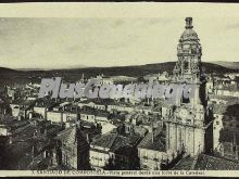 Vista general desde una torre de la catedral de santiago de compostela