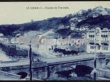 Puente de travesia, luarca (asturias)