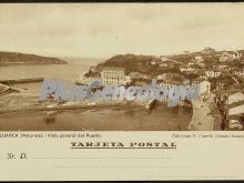 Vista general del puerto, luarca (asturias)