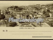 Vista desde la peña, luarca (asturias)