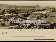 Barrio de la estación y viaducto, luarca (asturias)