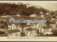 Barrios del chano y la peña y calle de la fuente, luarca (asturias)