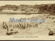 Primera playa de baños, luarca (asturias)