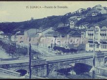 Puente de travesia, luarca (asturias)