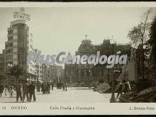 Calle fruela y diputación, oviedo (asturias)