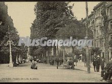 Paseo de los álamos, oviedo (asturias)