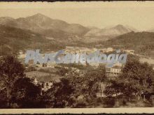 Vista panoramica de arriondas (asturias)