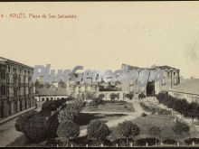 Plaza de san sebastian, avilés (asturias)