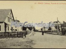 Salinas - avenida de los pinares, avilés (asturias)