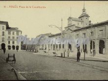 Plaza de la constitución. avilés (asturias)