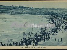 Playa de san lorenzo, gijón (asturias)