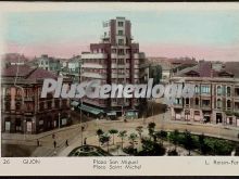 Plaza de san miguel, gijón (asturias)