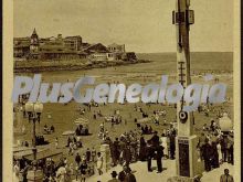 La playa y club de regatas, gijón (asturias)