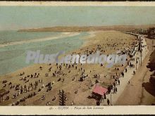 Playa de san lorenzo, gijón (asturias)