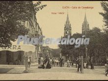 Calle de covadonga, gijón (asturias)