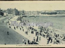 Avda. de la victoria y playa de san lorenzo, gijón (asturias)