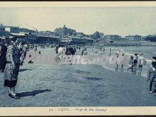 Playa de san lorenzo, gijón (asturias)