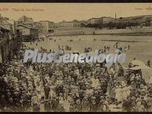 Playa de san lorenzo, gijón (asturias)