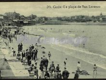 Playa de san lorenzo, gijón (asturias)