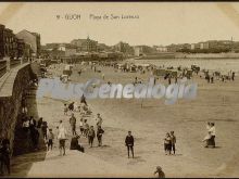 Playa de san lorenzo, gijón (asturias)