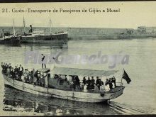 Transporte de pasajeros de gijón a musel, gijón (asturias)