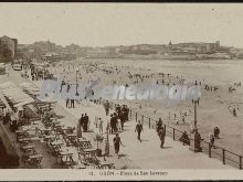 Playa de san lorenzo, gijón (asturias)