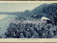 Playa de san lorenzo, gijón (asturias)