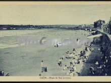 Playa de san lorenzo, gijón (asturias)