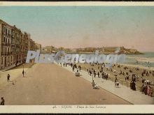 Playa de san lorenzo, gijón (asturias)