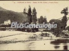 Pasaje del río gueña y puente nuevo, cangas de onis (asturias)