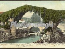 Puente antiguo, cangas de onis (asturias)