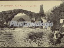 Puente antiguo, cangas de onis (asturias)