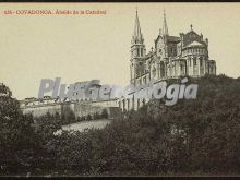 ábside de la catedral, covadonga (asturias)