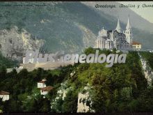 Basilica y cueva, covadonga (asturias)