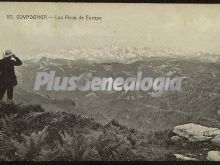 Los picos de europa, covadonga (asturias)