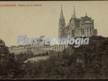 ábside de la catedral, covadonga (asturias)