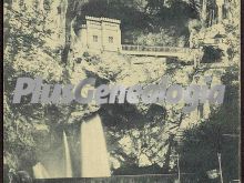 Vista general de la cueva, covadonga (asturias)