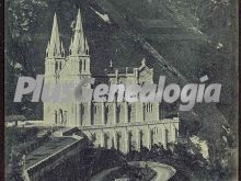 Basilica, vista general, covadonga (asturias)