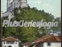 Vista desde el pueblo, covadonga (asturias)