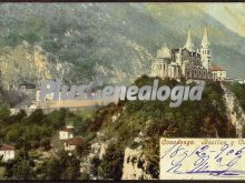 Basilica y cueva, covadonga (asturias)